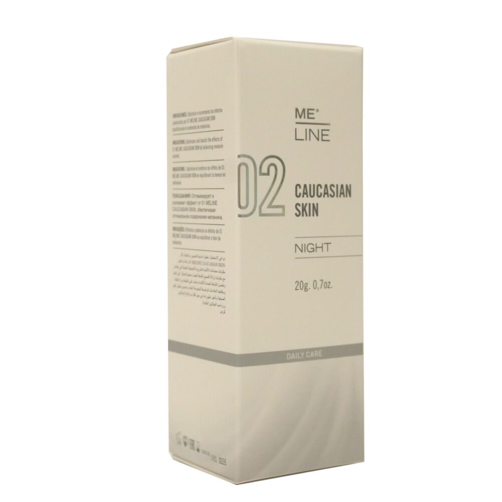 MeLine 02 Caucasian Skin Night 20ml