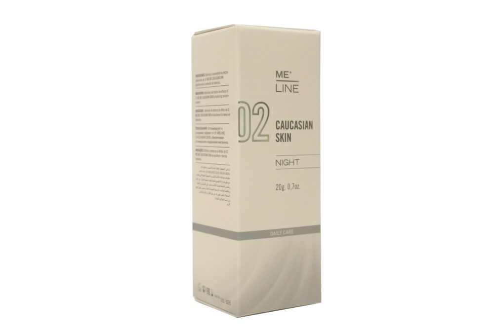 MeLine 02 Caucasian Skin Night 20ml